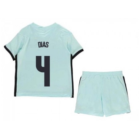 Fußballtrikots Portugal Ruben Dias 4 Kinder Auswärtstrikot Euro 2020